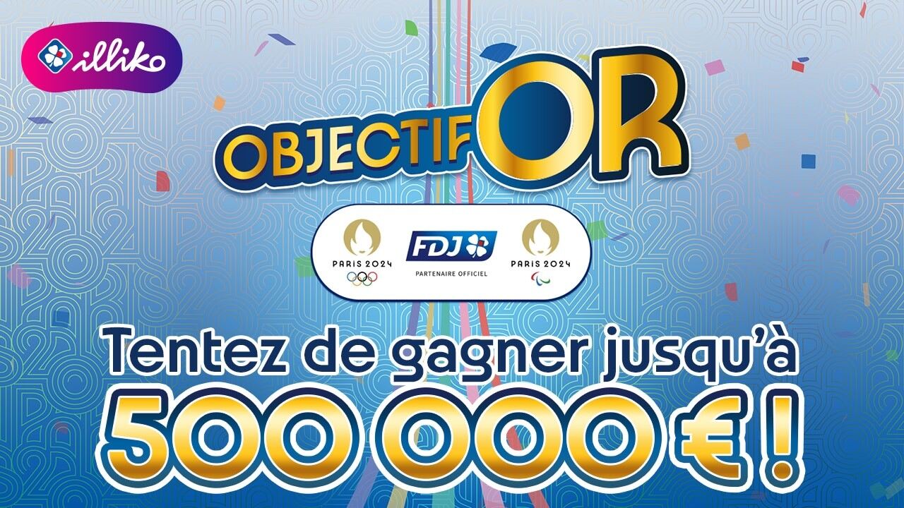 le nouveau jeu de grattage Objectif Or